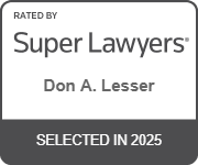 Rated By Super Lawyers | Don A. Lesser | Selected In 2025